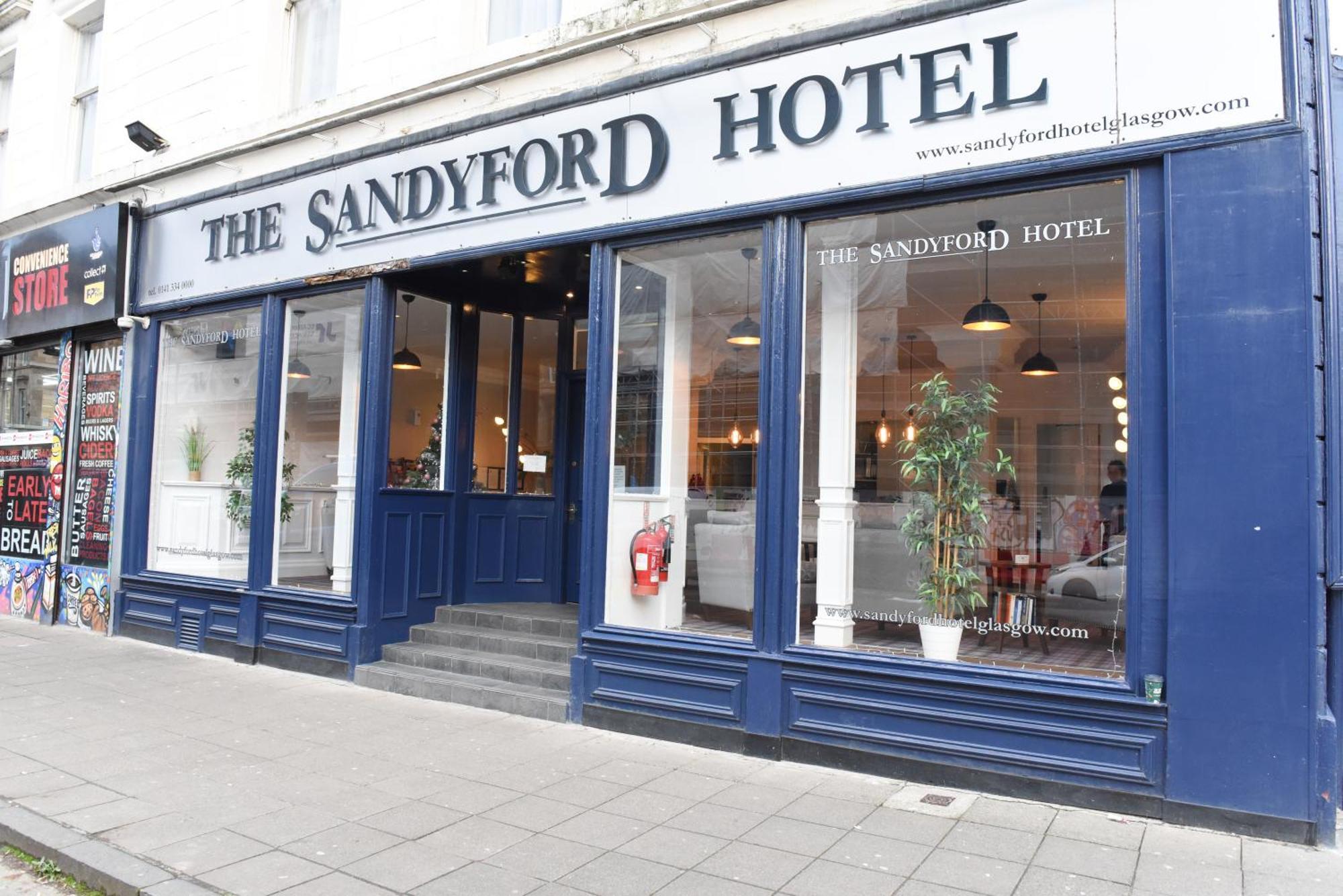 Sandyford Hotel Glasgow Exterior photo