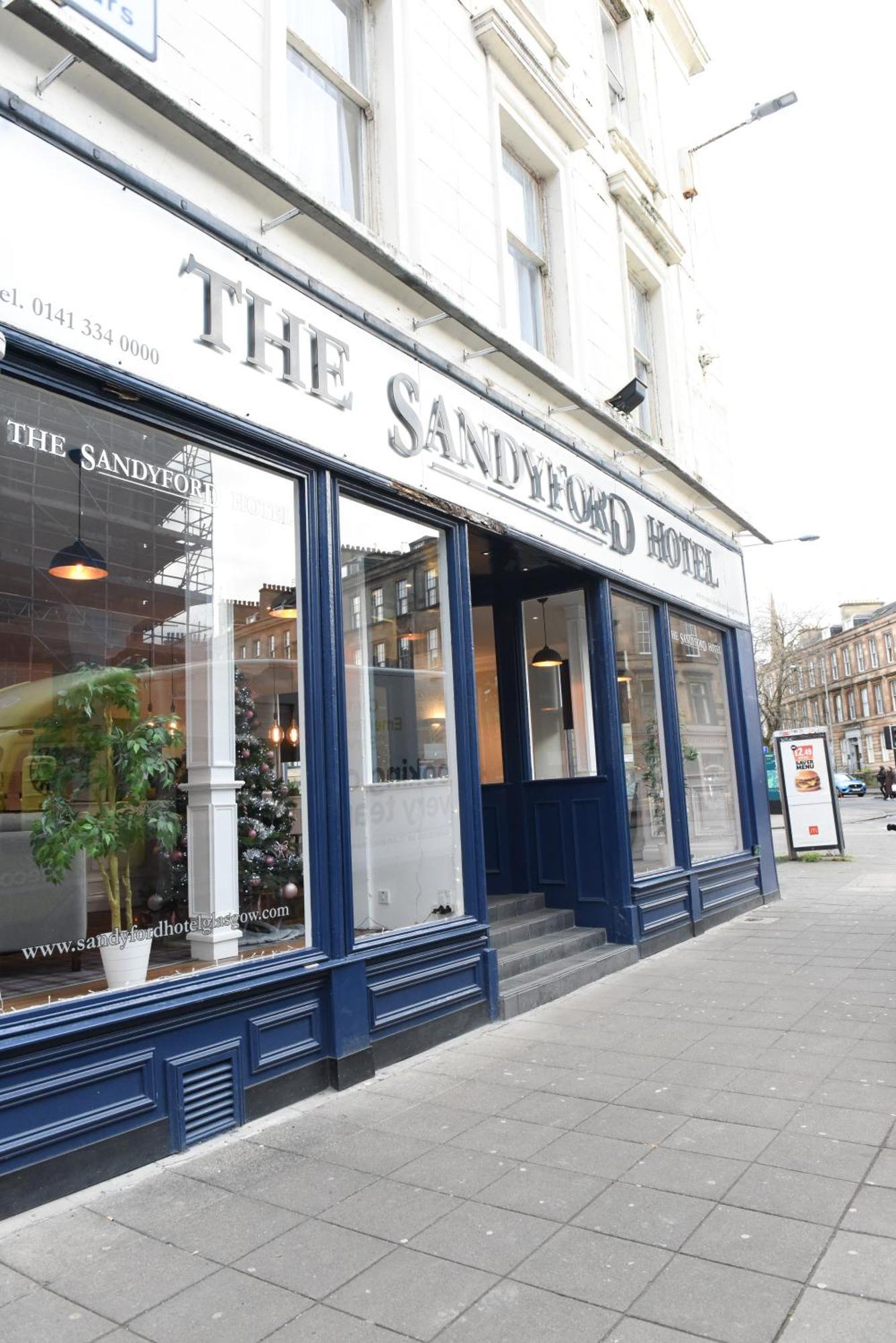 Sandyford Hotel Glasgow Exterior photo