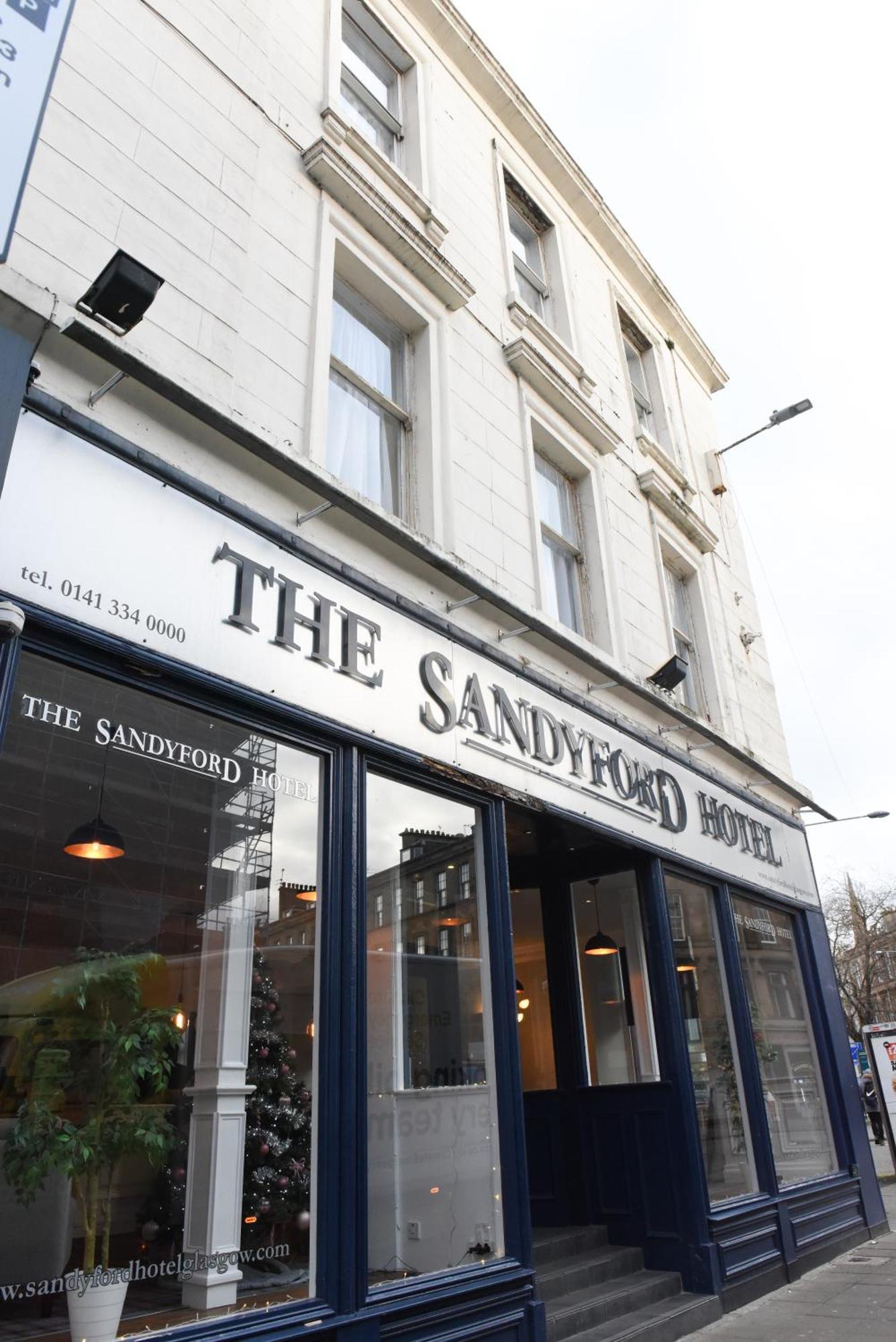 Sandyford Hotel Glasgow Exterior photo