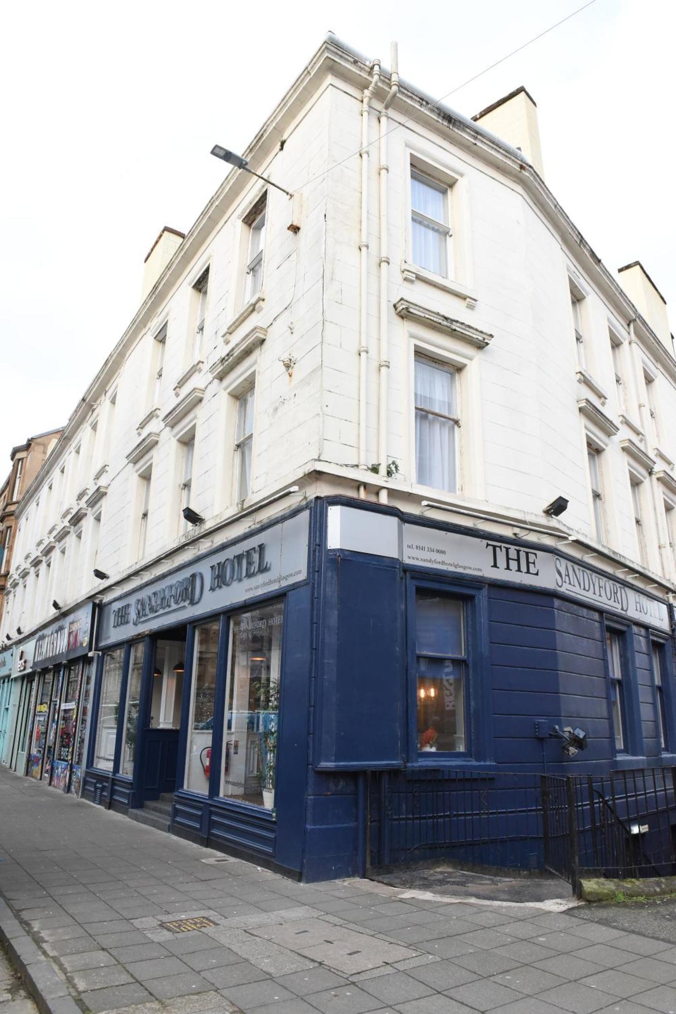 Sandyford Hotel Glasgow Exterior photo