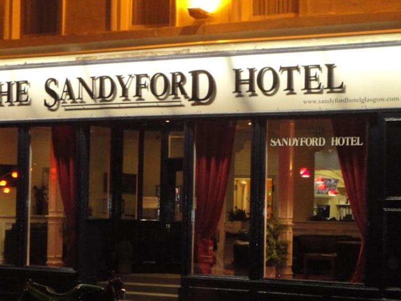 Sandyford Hotel Glasgow Exterior photo